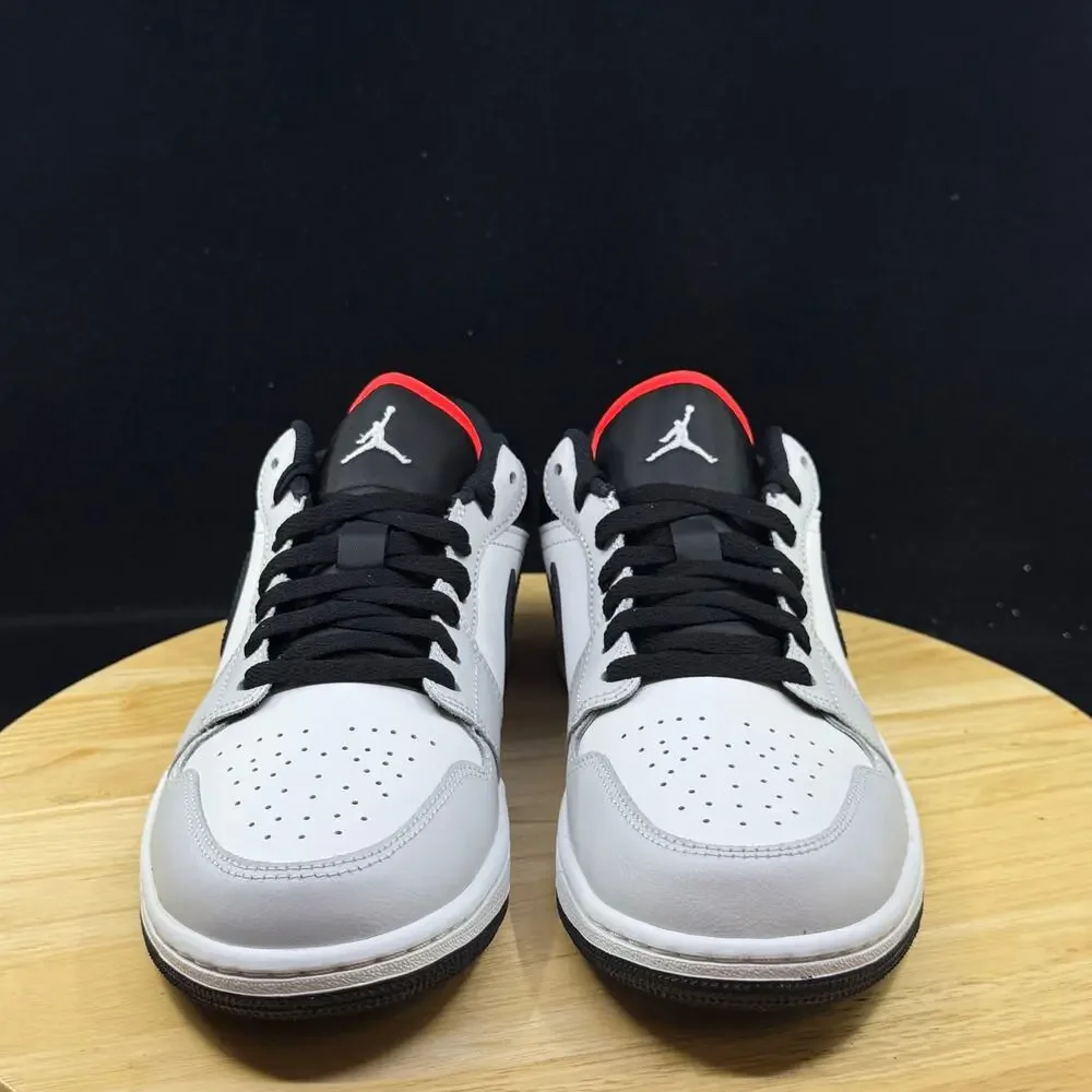 Nike Air Jordan 1 Low Neutral Grey Black (553558 045) Men's Size 10